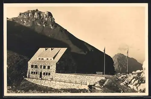 AK Pfälzer Hütte, Bettlerjoch mit Gorvion und Fundel