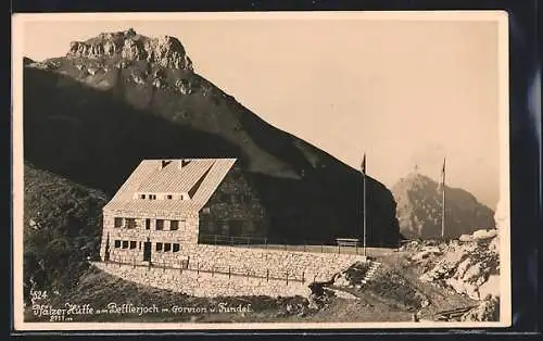 AK Pfälzer Hütte, Bettlerjoch mit Gorvion und Fundel