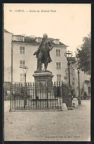 AK Corte, Statue du Général Paoli