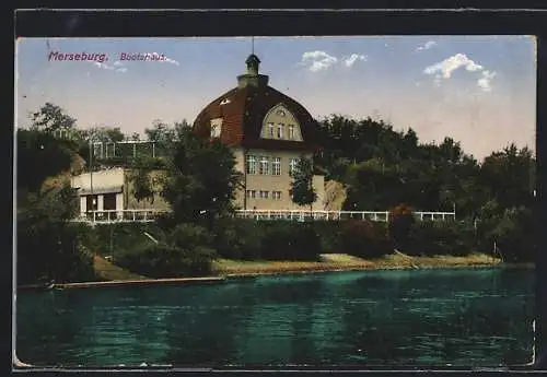 AK Merseburg, Blick zum Bootshaus