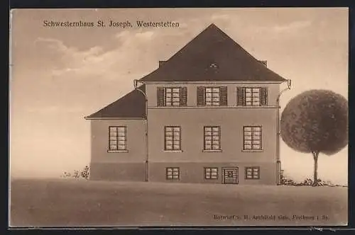 AK Westerstetten, Entwurf für das Schwesternhaus St. Joseph