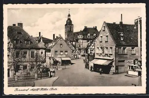 AK Zirndorf, Platz mit Drogerie