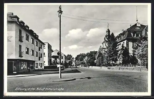 AK Bitburg /Eifel, Die strasse