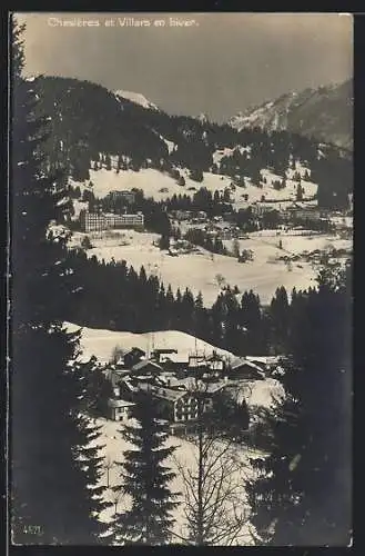 AK Villars, Chesières et Villars en hiver