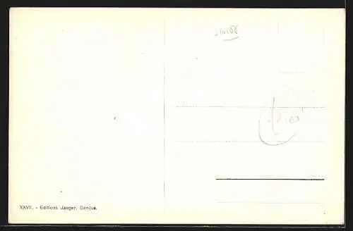 AK Clarens, Débarcadère et vue sur Montreux