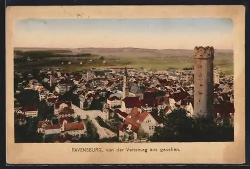 AK Ravensburg, Blick von der Veitsburg