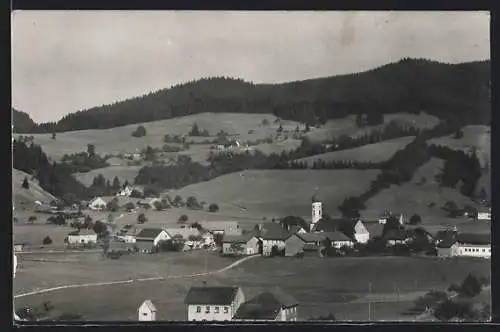 AK Maierhöfen i. Allgäu, Ortsansicht aus der Ferne