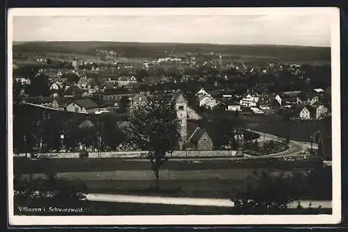 AK Villingen i. Schwarzwald, Teilansicht mit Strassenpartie