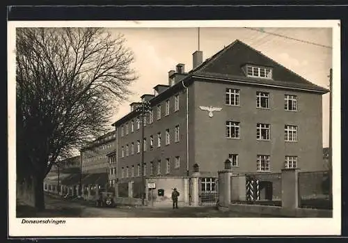 AK Donaueschingen, Eingang zur Kaserne