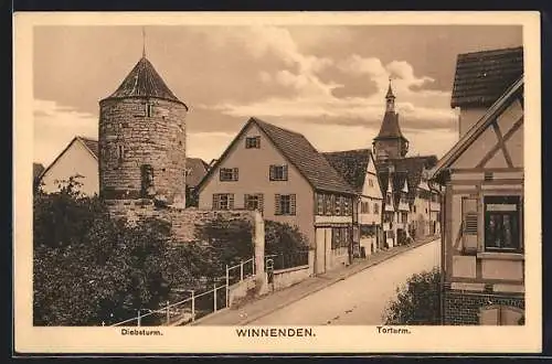 AK Winnenden, Diebsturm und Torturm