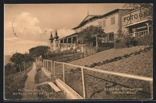 AK Maria Taferl, Veranda Eilnberger (vormals Klaus) am Promenadeweg