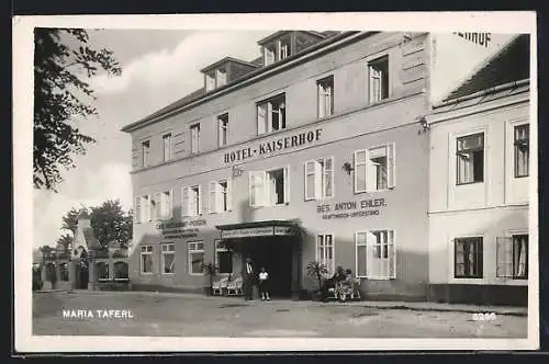 AK Maria Taferl, Hotel Kaiserhof, Vorderansicht
