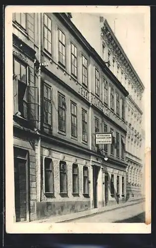 AK Wien, Cesky Národni dum, Turnergasse 9