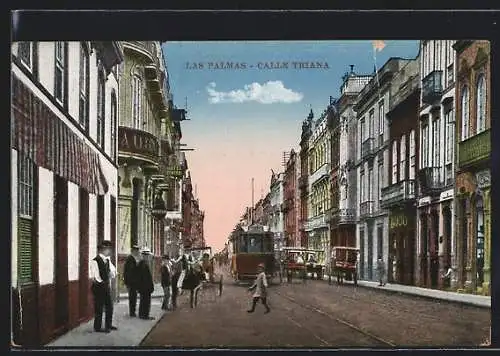 AK Las Palmas, Calle Triana