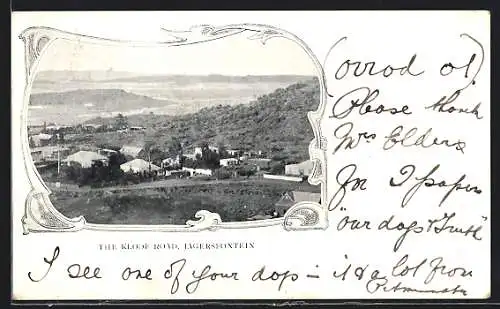 AK Jagersfontein, The Kloof Road