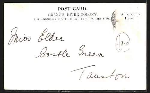 AK Jagersfontein, The Kloof Road