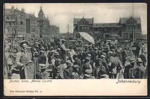 AK Johannesburg, Auction Sales, Market Square