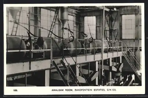 AK Randfontein, Randfontein Estates G. M. Co., Amalgam Room