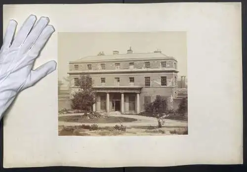 Fotografie Henry J. Whitlock, Birmingham, Ansicht Birmingham, view of Duddeston Hall about 1867