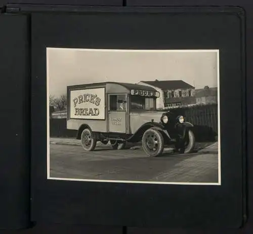 Fotoalbum mit 20 Fotografien Bakery Price Bros. in Leeds-Headingley, LKW, Truck, Ford V8, Fordson, Bedford Truck