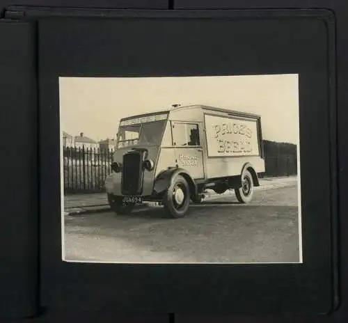 Fotoalbum mit 20 Fotografien Bakery Price Bros. in Leeds-Headingley, LKW, Truck, Ford V8, Fordson, Bedford Truck