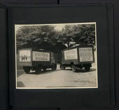 Fotoalbum mit 20 Fotografien Bakery Price Bros. in Leeds-Headingley, LKW, Truck, Ford V8, Fordson, Bedford Truck