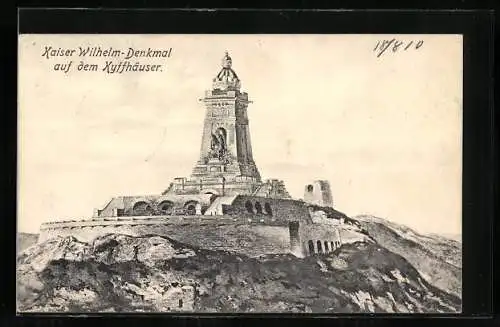 AK Kyffhäuser, Kaiser Wilhelm-Denkmal