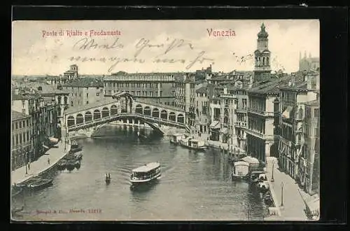 AK Venezia, Ponte di Rialto e Fondamente