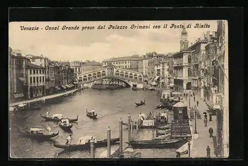 AK Venezia, Canal Grande, Ponte di Rialto