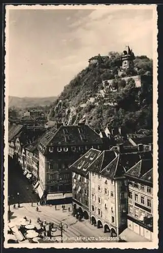 AK Graz, Platz und Schlossberg