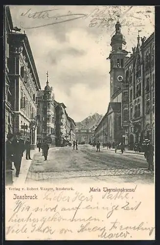 AK Innsbruck, Maria Theresienstrasse