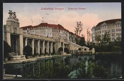 AK Berlin-Schöneberg, Stadtpark, Innsbrucker Strasse