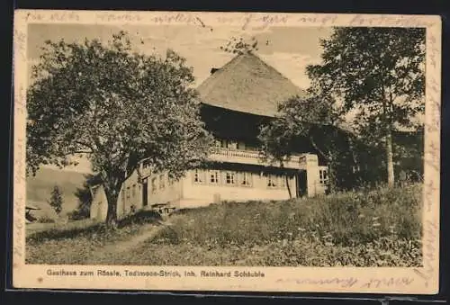 AK Todtmoos-Strick / bad. Schwarzw., Gasthaus zum Rössle