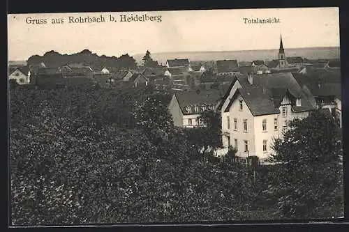 AK Rohrbach / Heidelberg, Totalansicht aus der Vogelschau