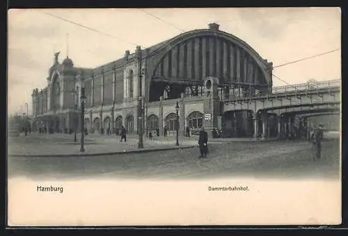 AK Hamburg-Rotherbaum, Dammtorbahnhof