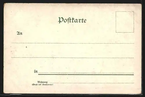 Lithographie Berlin, Aufzug der Schlosswache vor dem Zeughaus