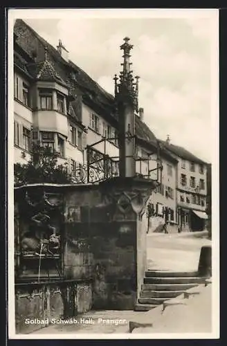 AK Schwäb. Hall, der Pranger