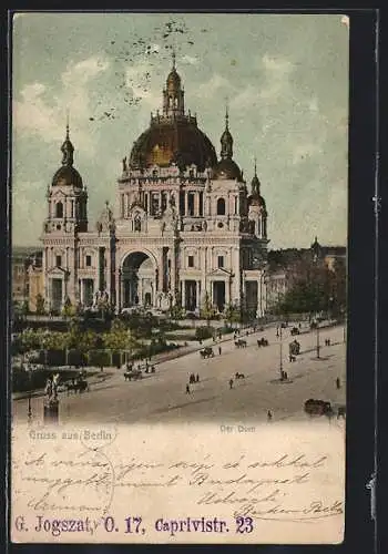AK Berlin, Ansicht vom Dom