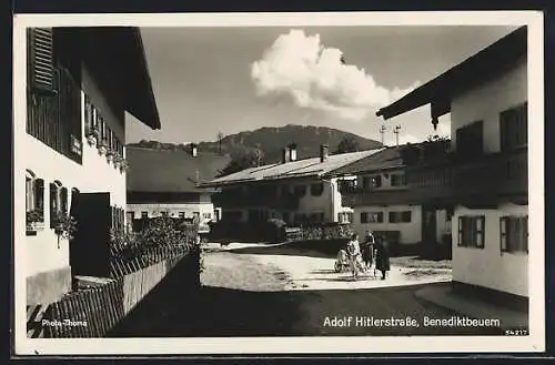 AK Benediktbeuern, Blick in die strasse