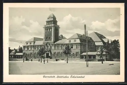 AK Darmstadt, Städtisches Schwimmbad