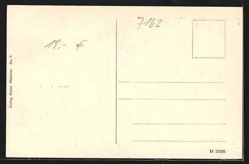 AK Gschwend / Württ., Gasthaus zum Ochsen, Teilansicht