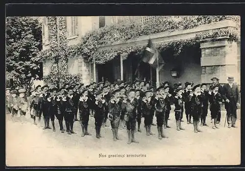 AK Neuchatel, Souvenir de la Fete Federale de Sous-Officiers, Nos gracieux armourins