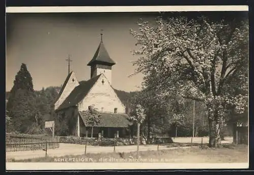 AK Scherzligen, Die älteste Kirche des Kantons
