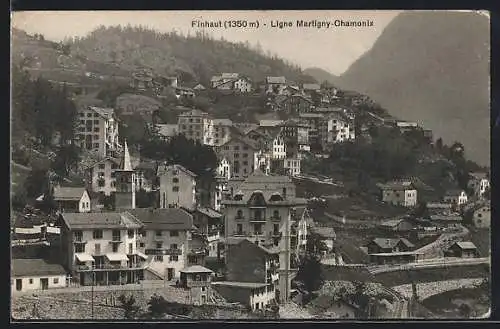 AK Finhaut, Ligne Martigny-Chamonix