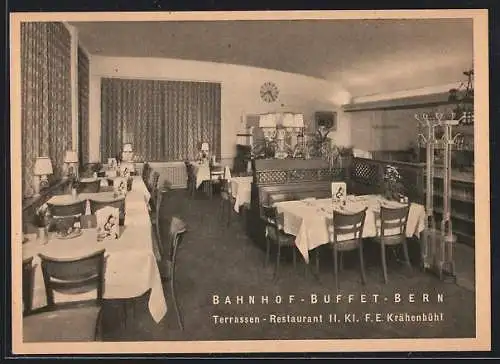 AK Bern, Bahnhof-Buffet-Bern