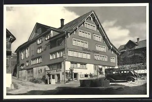AK Sidwald-Neu St. Johann, Gasthaus und Metzgerei zum Ochsen