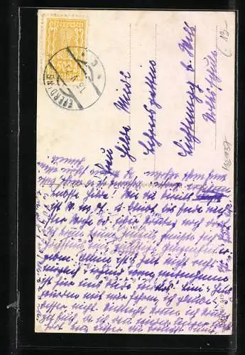 Künstler-AK sign.: Paul Lothar Müller: Die lustigen Brüder, Zwerge tanzen