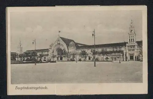 AK Nürnberg, Bayer. Jubiläums-Landes-Ausstellung 1906, Hauptrestaurant, Cafe, Münchner Bierhalle