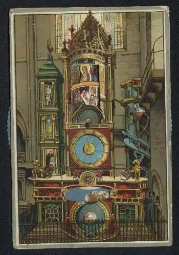 Mechanische-AK Strassburg, Astronomische Münsteruhr