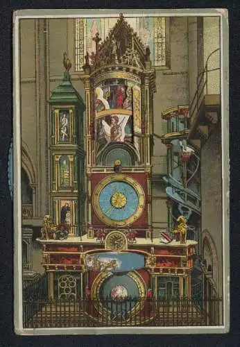 Mechanische-AK Strassburg, Astronomische Münsteruhr